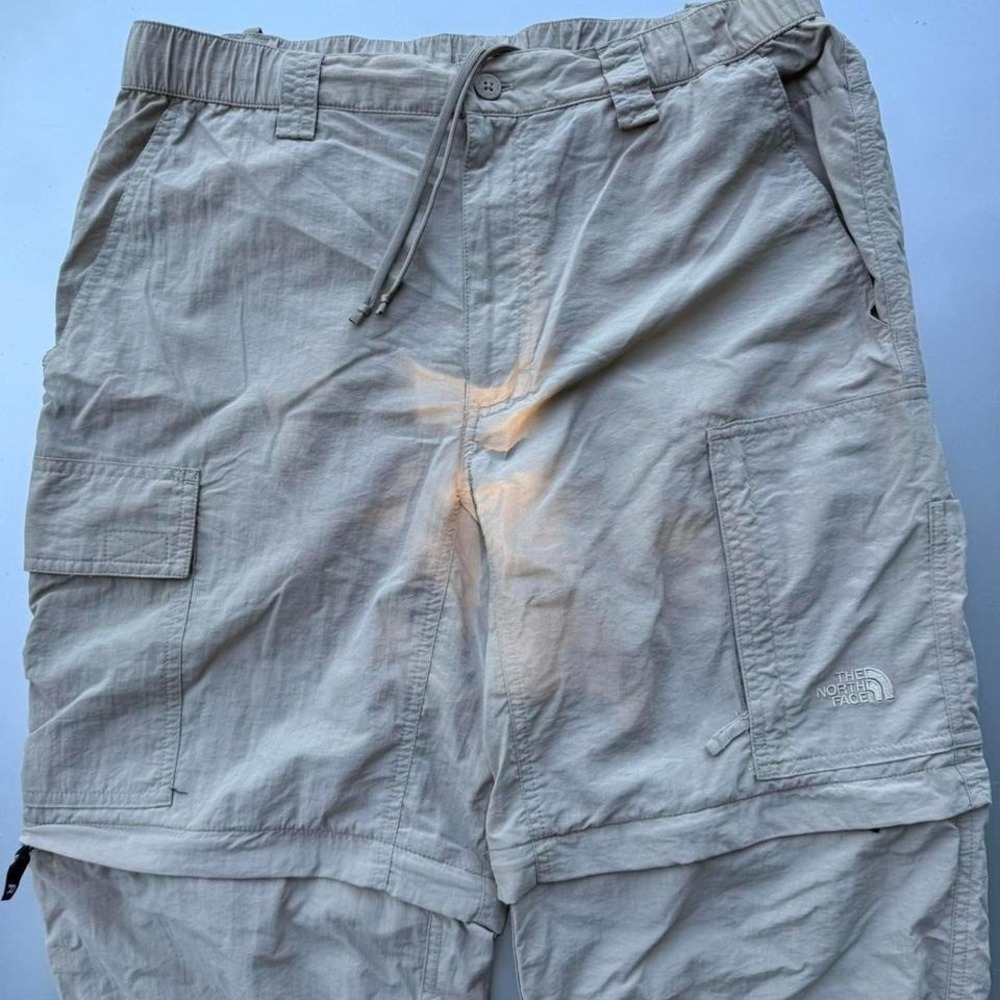 Y2K The North Face convertible cargo pants with adjustable waist